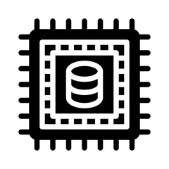 data chip glyph icon