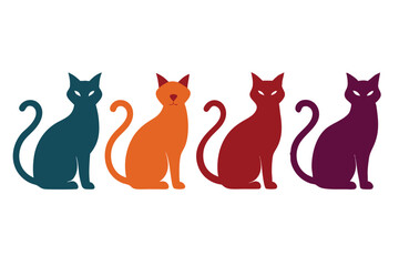 Halloween horizontal banner with a vector logo. The inscription with ominous tree branches, bats, and a pretty witch on the background of the full moon.