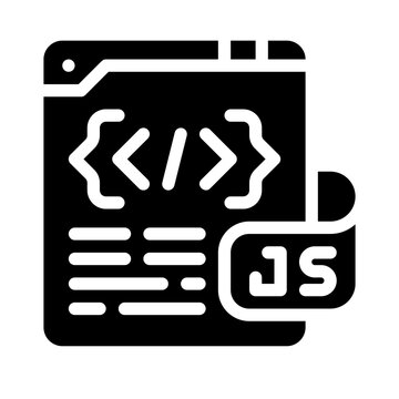 JavaScript glyph icon