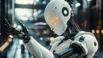 Fototapeta premium The Role of AI Ethics in Digital Advertising - Understanding how AI ethics impact the development and use of AI in digital advertising and marketing