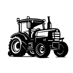 tractor isolated on white background