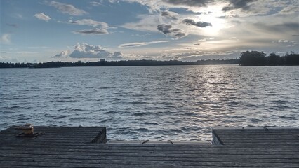 Finland, a panoramic view of Helsinki from a distance
