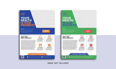 Simple medical flyer