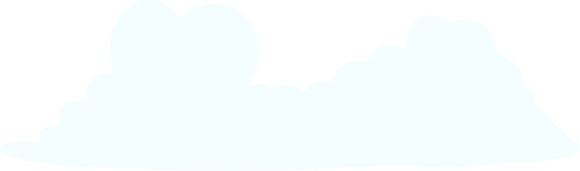 Obraz premium Cloud vector set