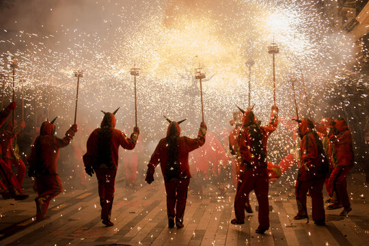 Ball de diables y correfoc