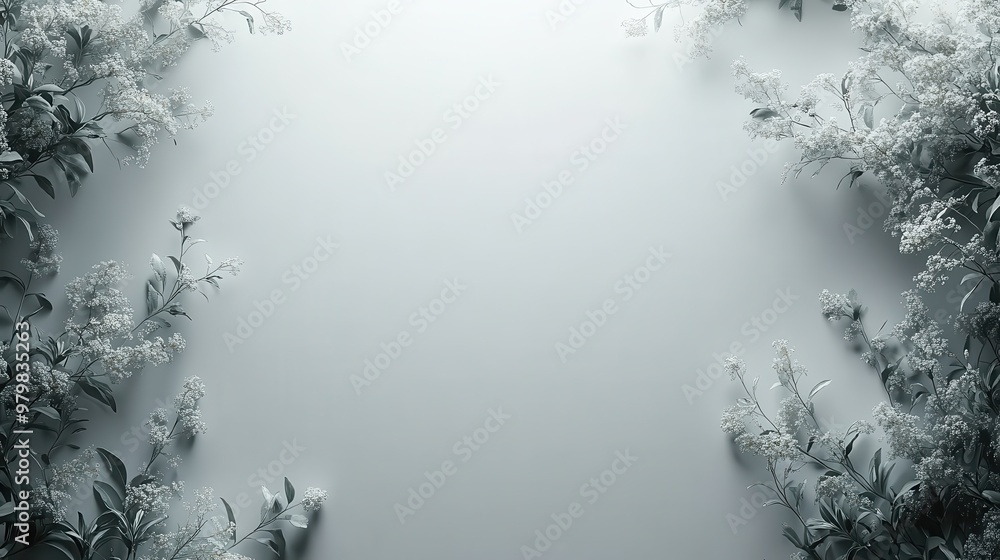 Poster plain neutral white background with a matte finish, ideal for clean and professional visuals.
