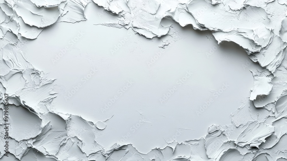 Poster plain white background with a uniform surface, offering a perfect neutral base for creative work or 