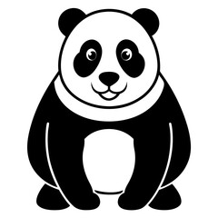 Adorable Panda Vector Cartoon Illustration - Perfect for Kids' Designs"
"Cute Panda Vector Cartoon Art for Playful Designs"
"Charming Panda Vector Cartoon Illustration - Ideal for Children's Products"