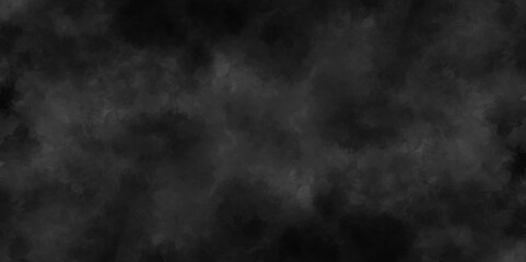 Abstract black fog design with smoke texture overlays. fume overlay design. background with smoke on black and Fog and smoky effect for photos design. Misty fog effect and Isolated black background.