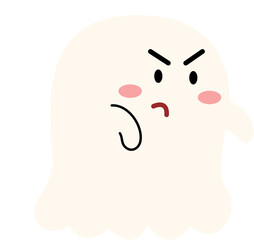Ghost Halloween illustration