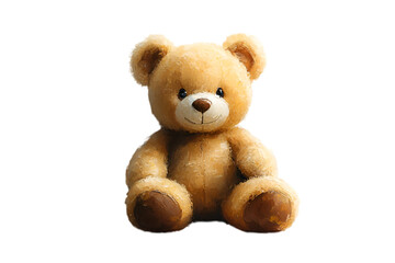 Obraz premium a close up of a teddy bear. 