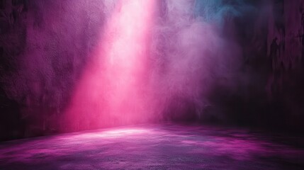 Obraz premium Rich purple background with smooth, even lighting, providing a sleek, professional canvas.