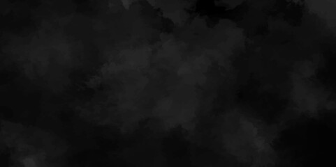 Abstract black fog design with smoke texture overlays. fume overlay design. background with smoke on black and Fog and smoky effect for photos design. Misty fog effect and Isolated black background.