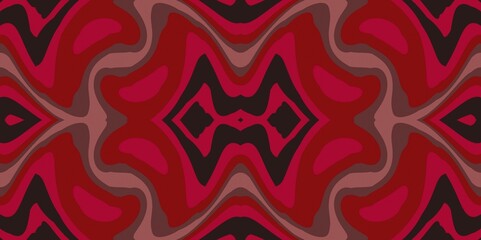 Abstract Geometry Pink Black Red Background Wallpaper