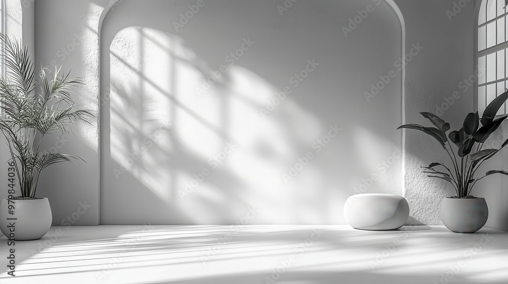 Poster smooth, even white backdrop with no elements, designed for clean and modern presentations or display