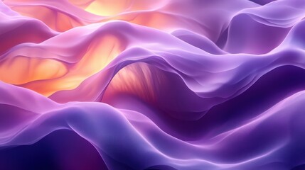 Obraz premium Vivid purple abstract background with bold, geometric forms and smooth gradients, ideal for tech or creative visuals.