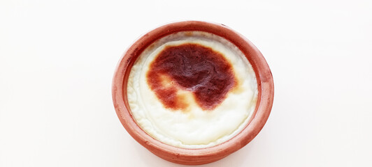 oven fried rice pudding dessert