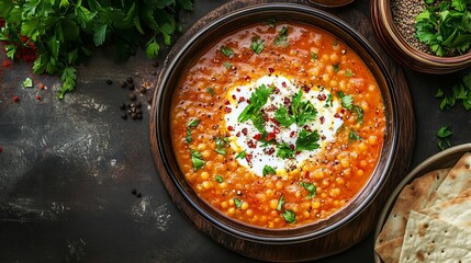 Çorba (A Corba). The most popular Turkish dishes. Turkish soup, often made with lentils (mercimek çorbası) or yogurt (yayla çorbası)