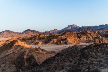 Atbai Mountains in Egypt