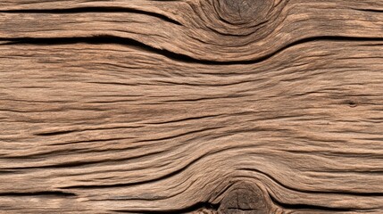 Naklejka premium Close-up of old wooden planks reveals intricate knots and natural textures, emphasizing the beauty of age against a muted grey backdrop SEAMLESS PATTERN