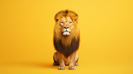 Leo leader, golden glow, regal stance, charismatic presence, powerful personality
