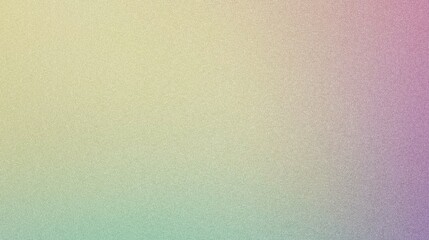 Soft lavender mint light yellow gradient background for calming designs and digital projects, grainy gradient background texture. Colorful digital grain soft noise effect 