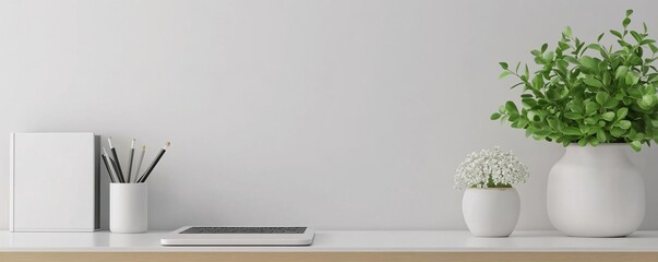 Virgo organizer, clean lines, detailed focus, minimalistic space, precise execution