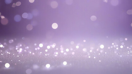 Beautiful luxury gold bokeh on defocused emerald lilac background.