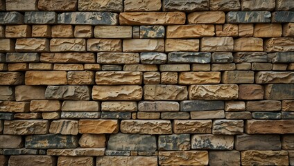 Stone wall texture.