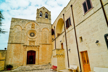 Santuario di Santa Maria della Palomba,Matera,Basilicata,Italia