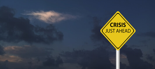 Financial Crisis, Economic, Business risk management concept. Risk word on wooden block, domino crisis effect. Concept Risk, Crisis, Management, Assessment, Insurance, Security, Financial, Economic