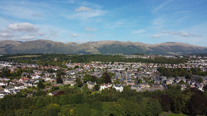 Alloa Town in Clackmannanshire county, Scotland