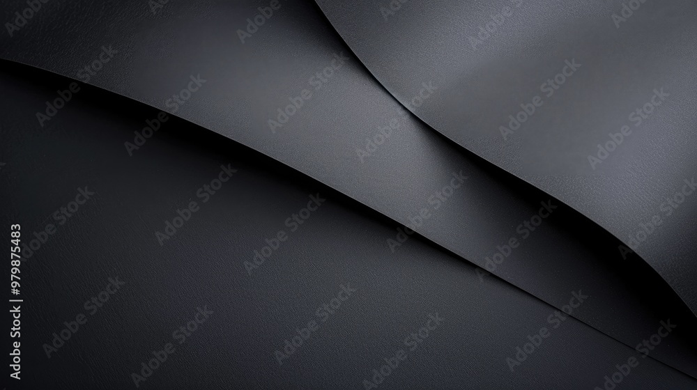 Poster dark paper background with text space for modern design