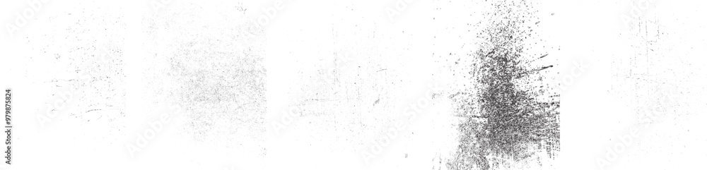 Poster Grunge Backgrounds set. Big collection of vector overlay, distress, textures .Simply Place illustration over any Object to Create grungy ,splattered , dirty effect .Various texture for your design. 