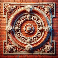 Obraz premium Artistic wall decoration. AI Generated