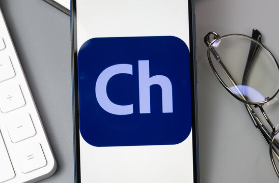 New York, USA - 30 August 2024: Adobe Character Animator Logo on Phone Screen, Company Icon on Display