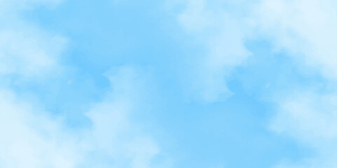 gradient light white sky background with fluffy clouds .Nature landscape in environment day horizon skyline view .cloudy in sunshine calm bright winter air background .	