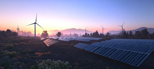 A clean energy research facility