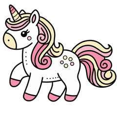 Cute unicorn © MinArt