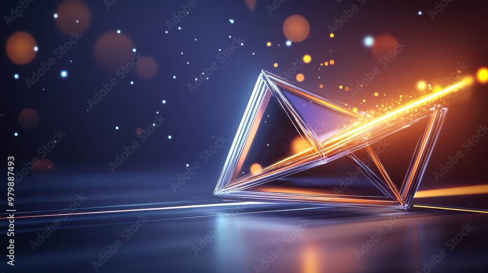 Poster a dynamic black friday logo with sharp, angular lines and glowing accents, creating a futuristic, hi