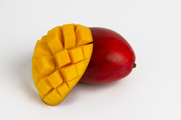 Mango isolated on white background