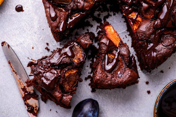 Chocolate Plum Pie.style hugge .top veiw