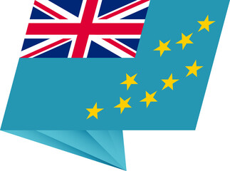 Tuvalu pin flag