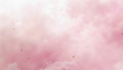 Obraz premium drifting mist with pastel pink and glowing light, serene abstract