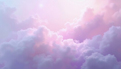 Fototapeta premium pastel pink and turquoise with floating haze, dreamy abstract
