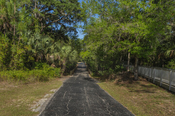 Hillsboro River State Park Tampa Florida landscape Scenic Overlook Vista Tranquil. Hillsboro River...