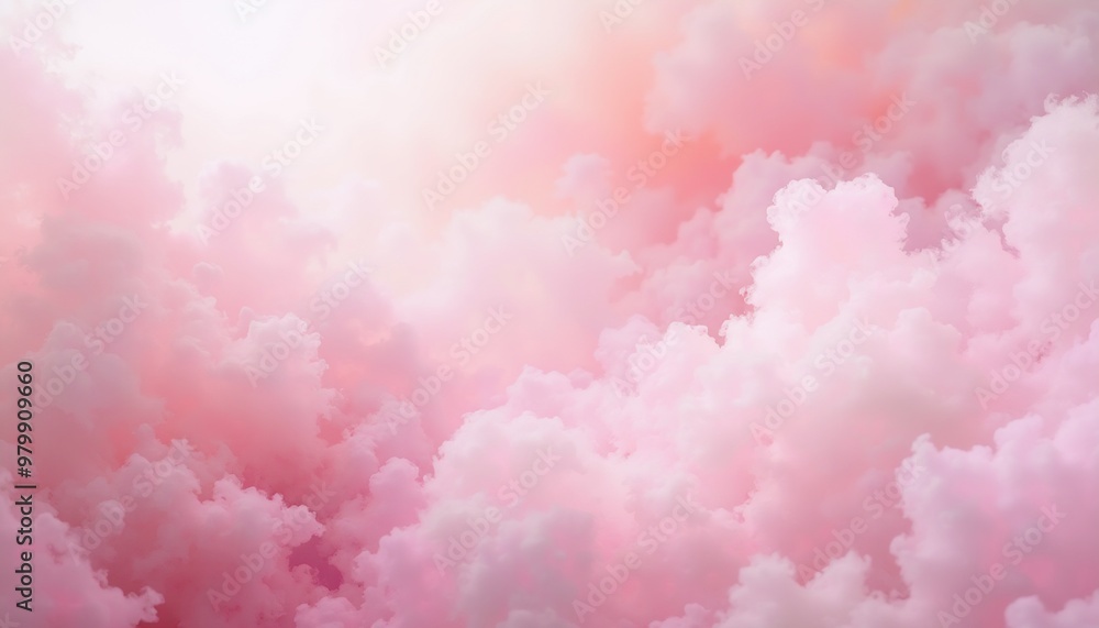 Poster abstract background ethereal fog soft turquoise with copy space