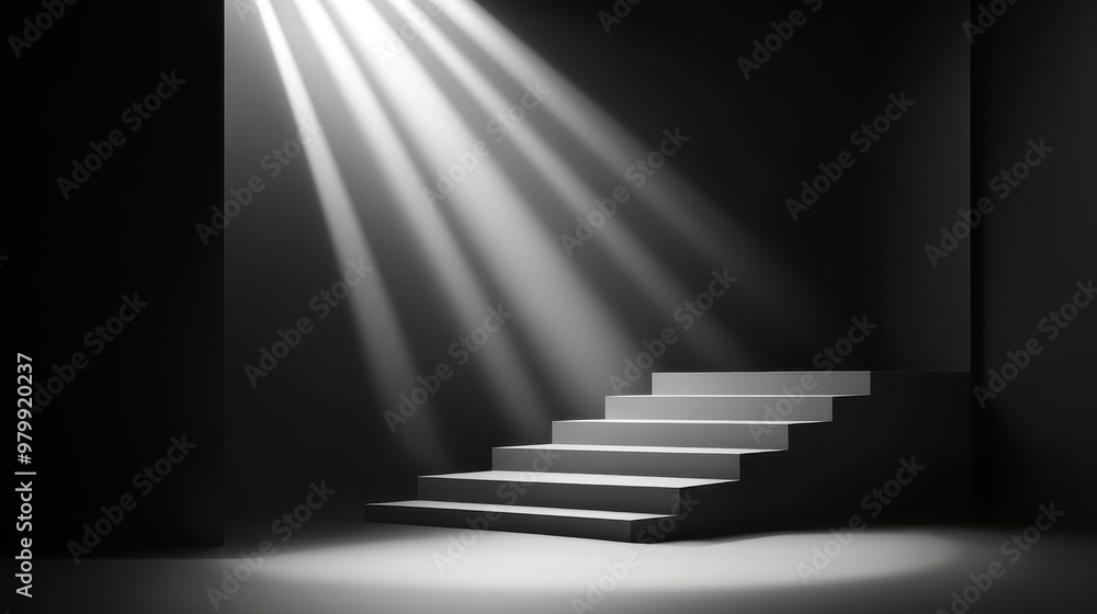 Poster a mysterious black post with abstract dark shapes and shadows, creating an atmospheric and artistic 