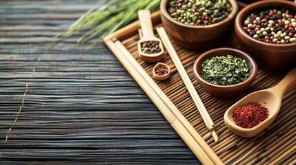 Close-up of traditional acupuncture tools laid out on a wooden table, showcasing the practice&rsquo;s essentials