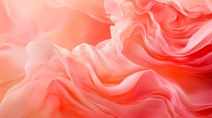 Obraz premium red, white, and green waves